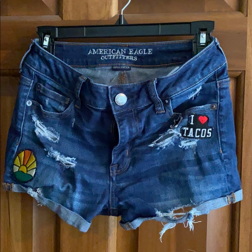 American Eagle High Rise Shortie